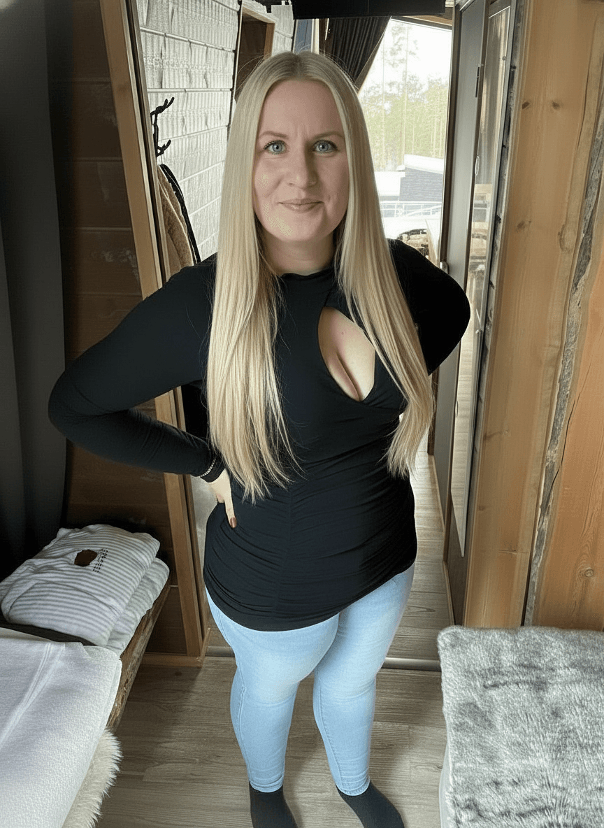 Bimbofication of Mrs. K