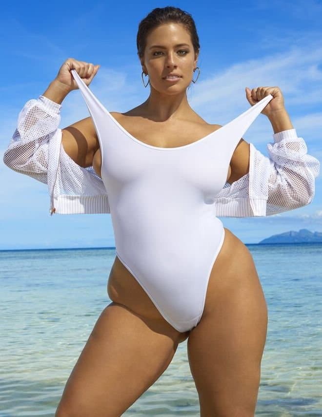 Ashley Graham is so Thick& Beautiful How I love to Titty Fuck Those Big Luscious Breast of hers PT1