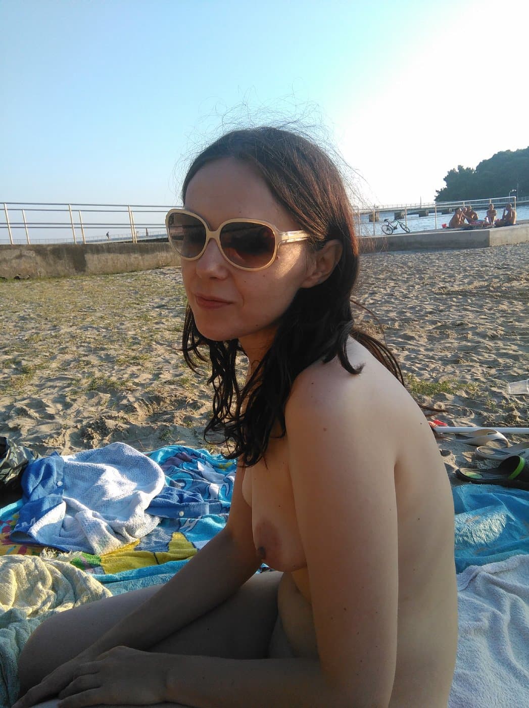 hotwife naked indoors and outdoors