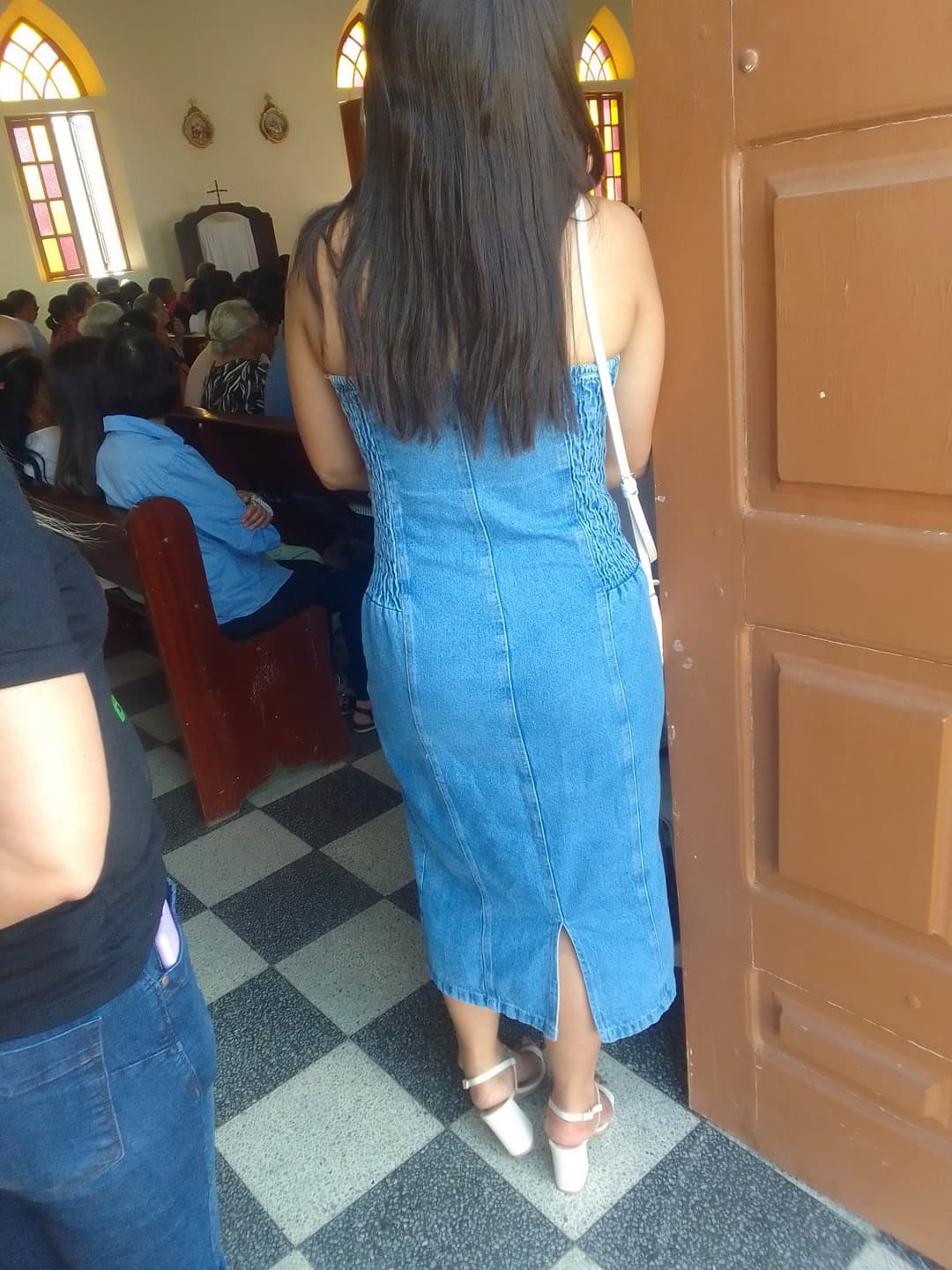 Flagras q tirei na missa