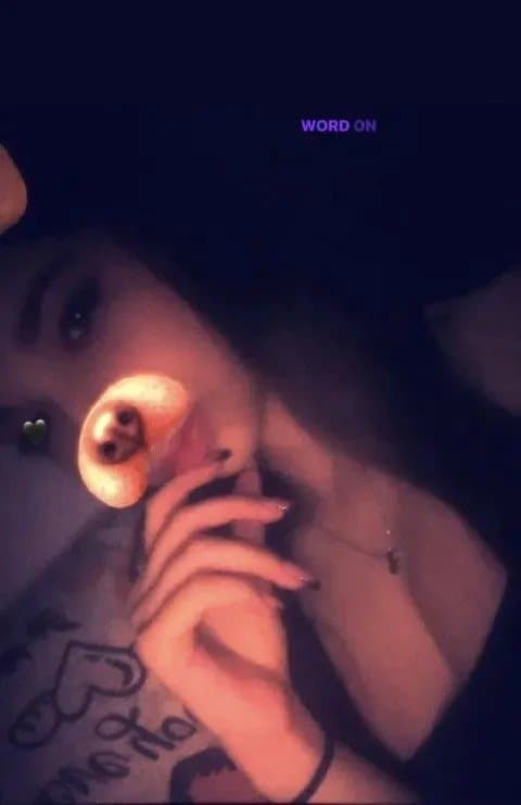 Hot tight petite slut loves to tease her boobs - Melani will suck any dick including urs ?