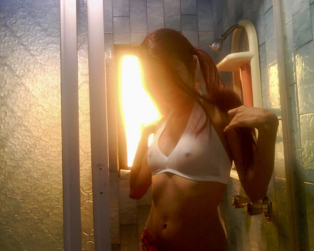 Slim amateur Latina with puffy dark nipples. Add me on Kik same username to trade files.