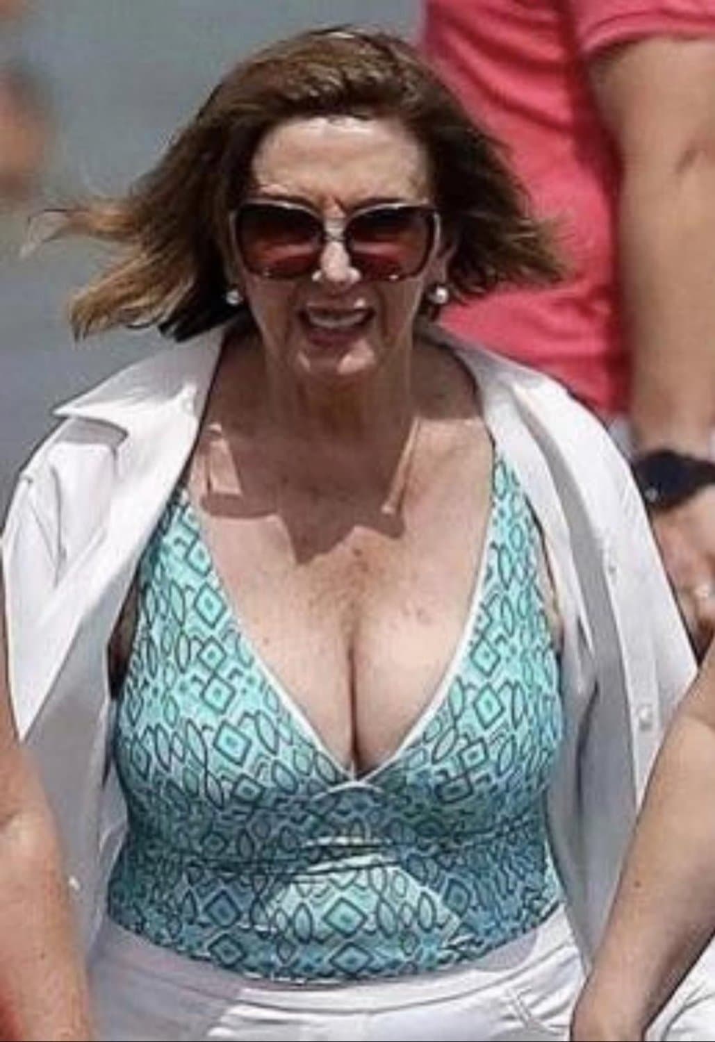 Nancy vs Nancy (Big Titty Conservative MILF vs Big Titty Liberal GILF)