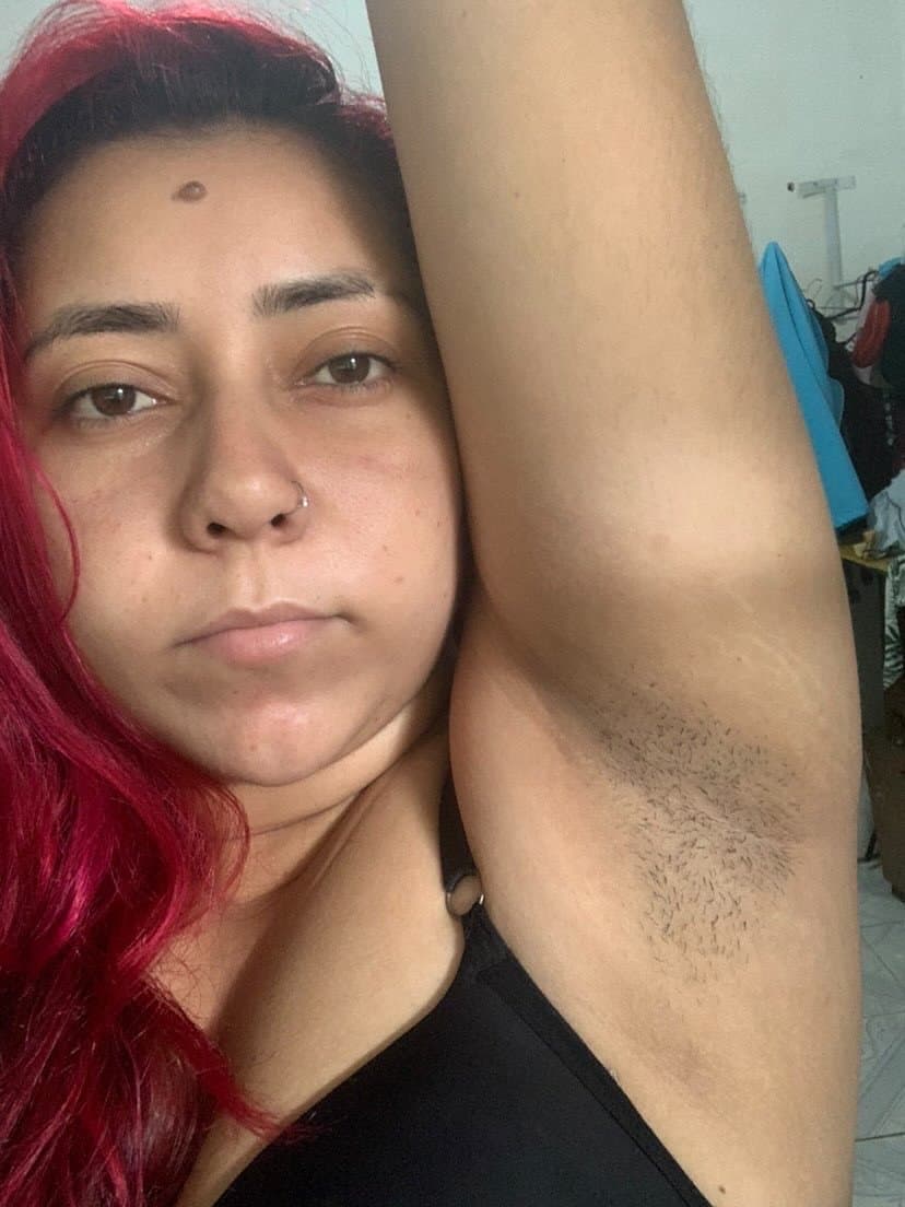 Fetish stubble Armpit