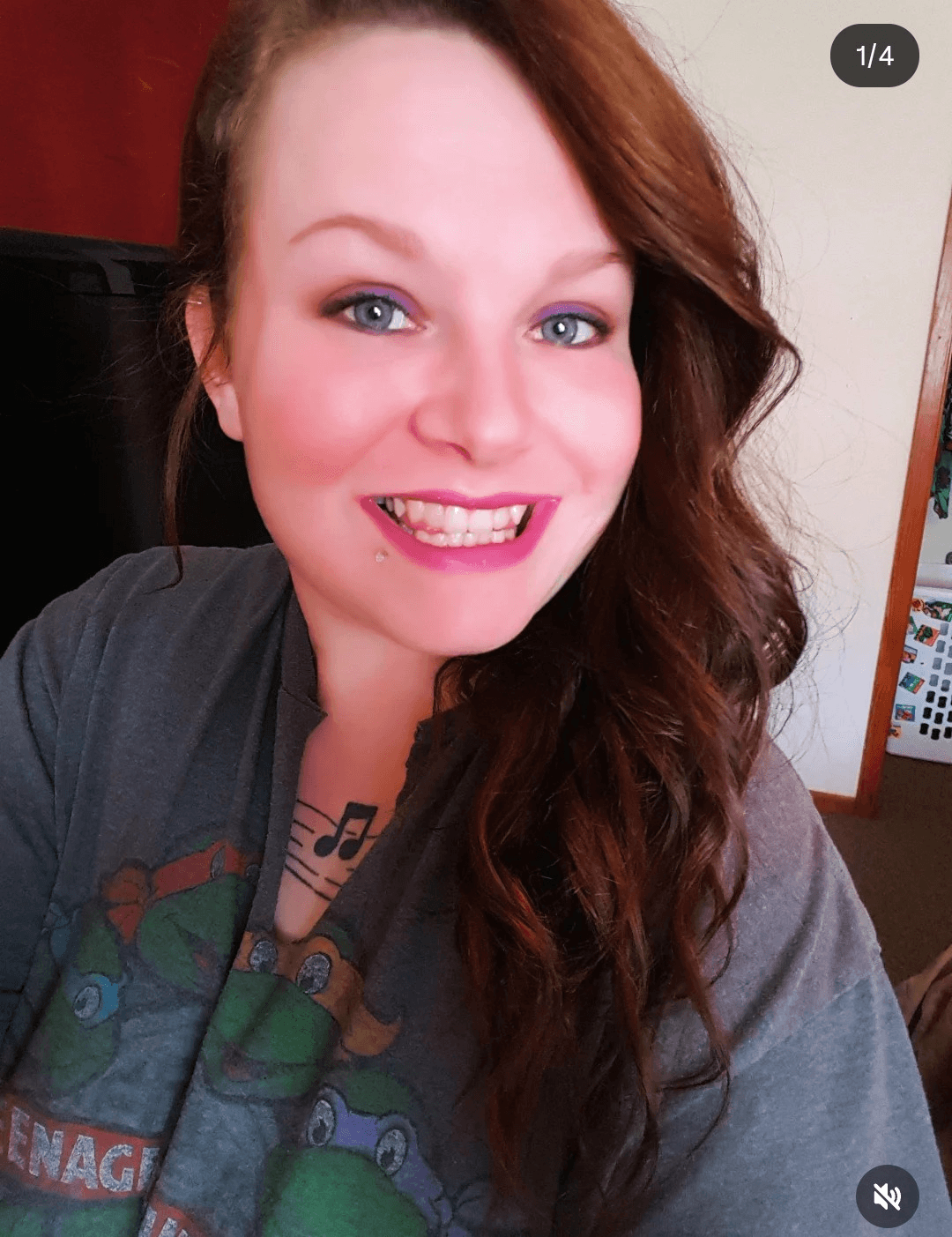 Thick pothead Ginger Bitch has great tits and a thick ass. Nude pics of tits & pussy included.