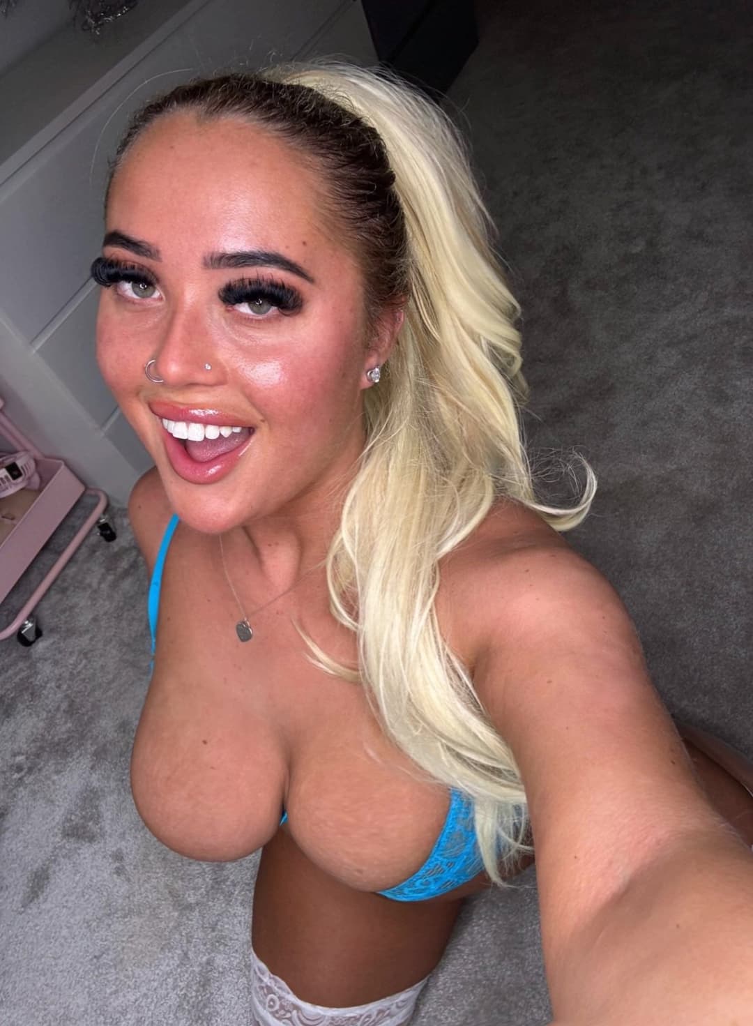 It feel so good when he sucks on my boobies