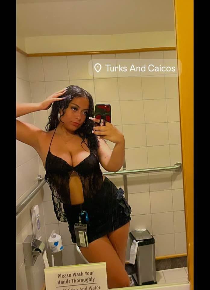 Sedy biracial college teen Monica