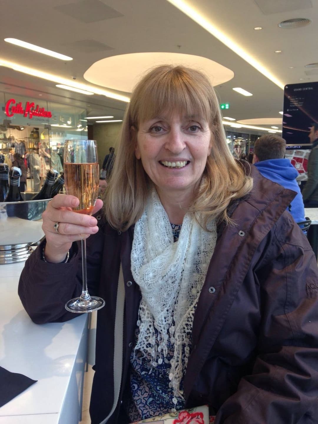 Scottish wife Pamela