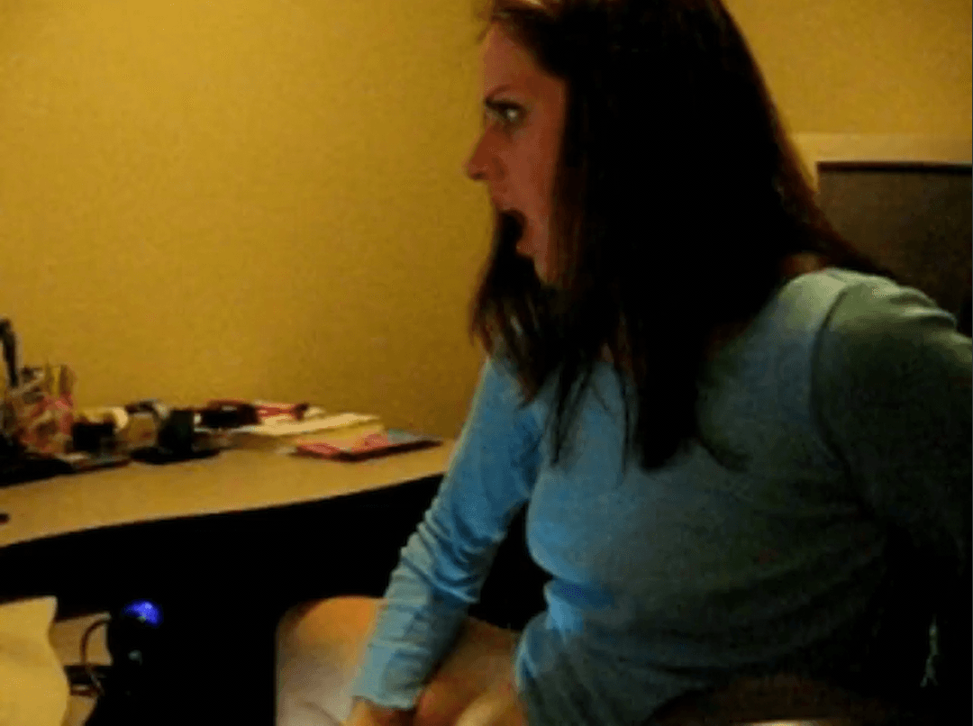 Beautiful Teen Brunette In Braces Loves Attention From Strangers