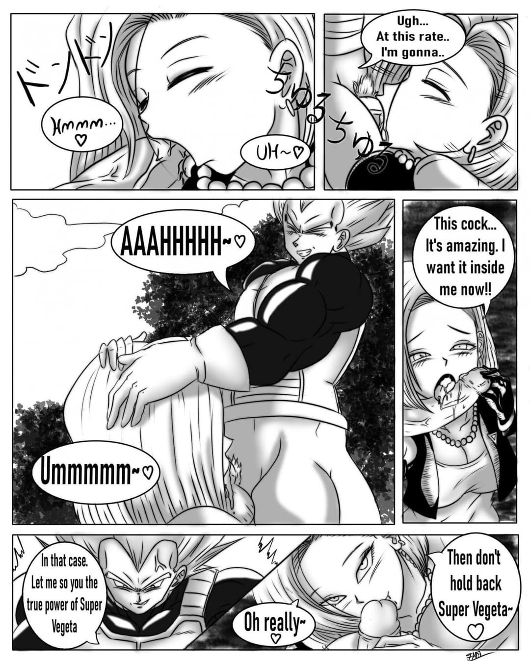 DBZ Hentai Comic Second Round