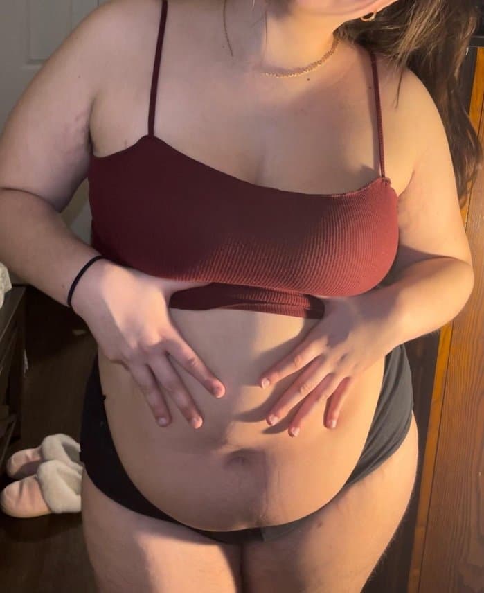 Feedee Latina Slim to Pig