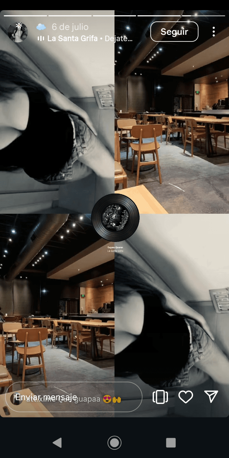 Putita cornuda de Instagram