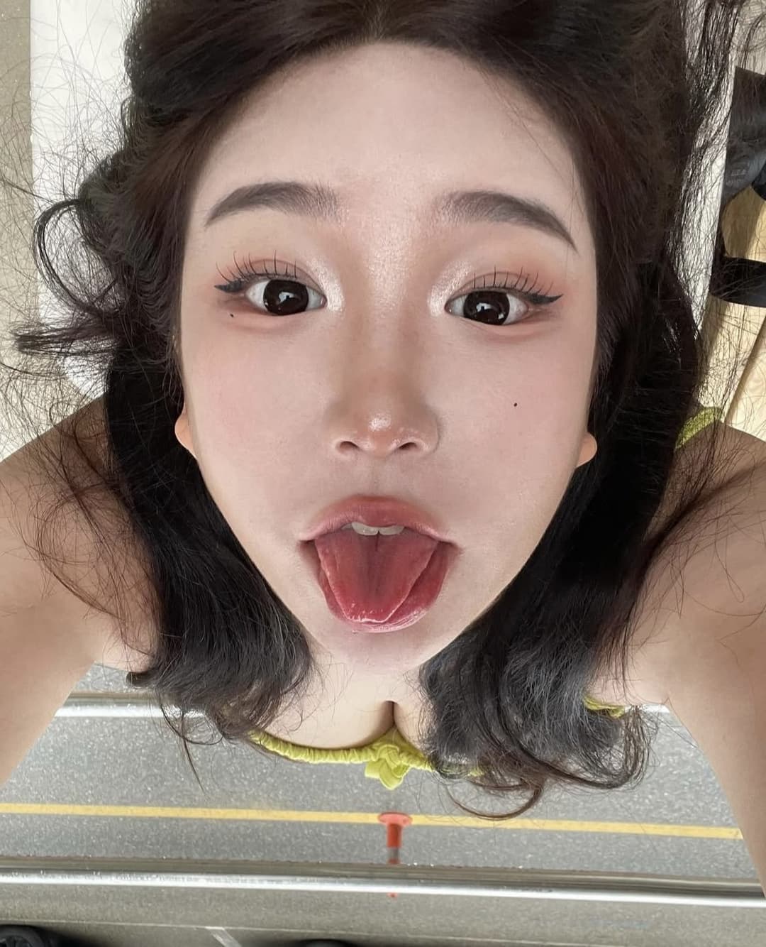 korean friend bimbofication 지인화떡합성