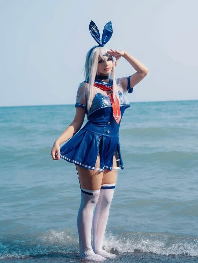 Bunny Girl Anchor Cosplay (Nikke)