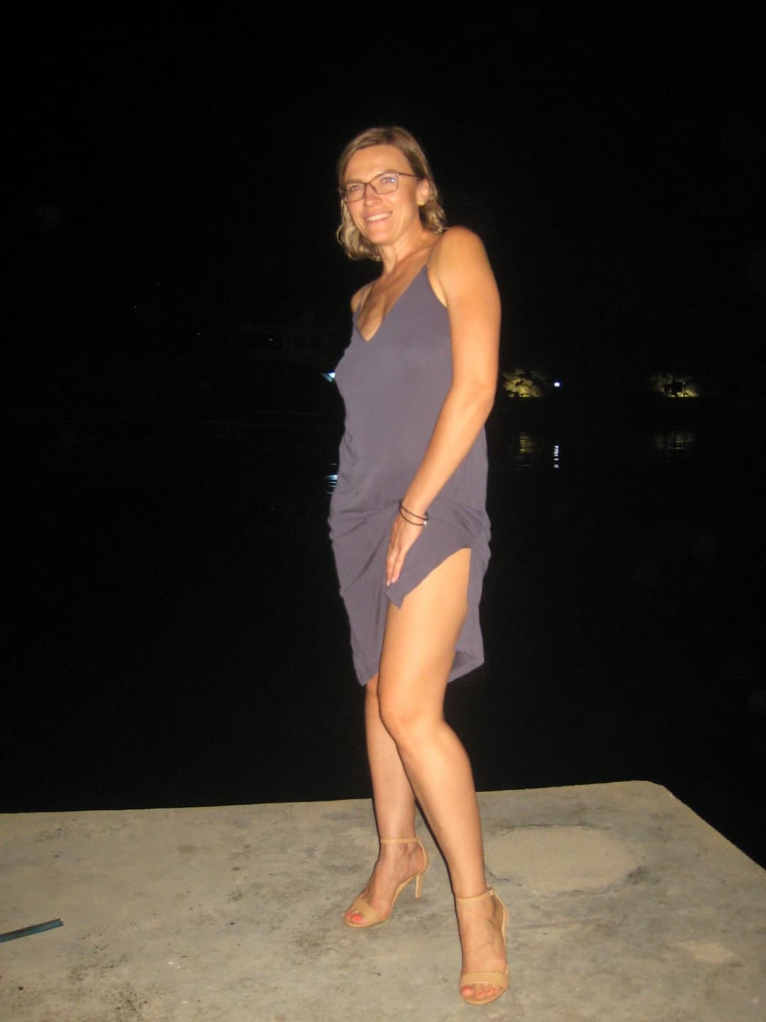 Boss with Friend Fucked Irina Slut Wife on a Boat