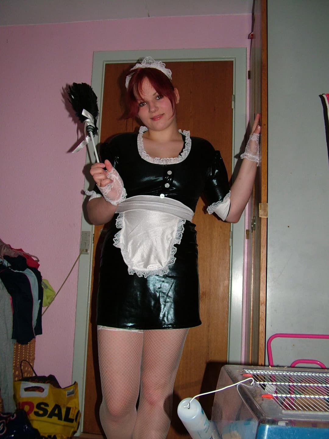 Danish Amateur (004b): Annika K Are dressed like a cleaninglady