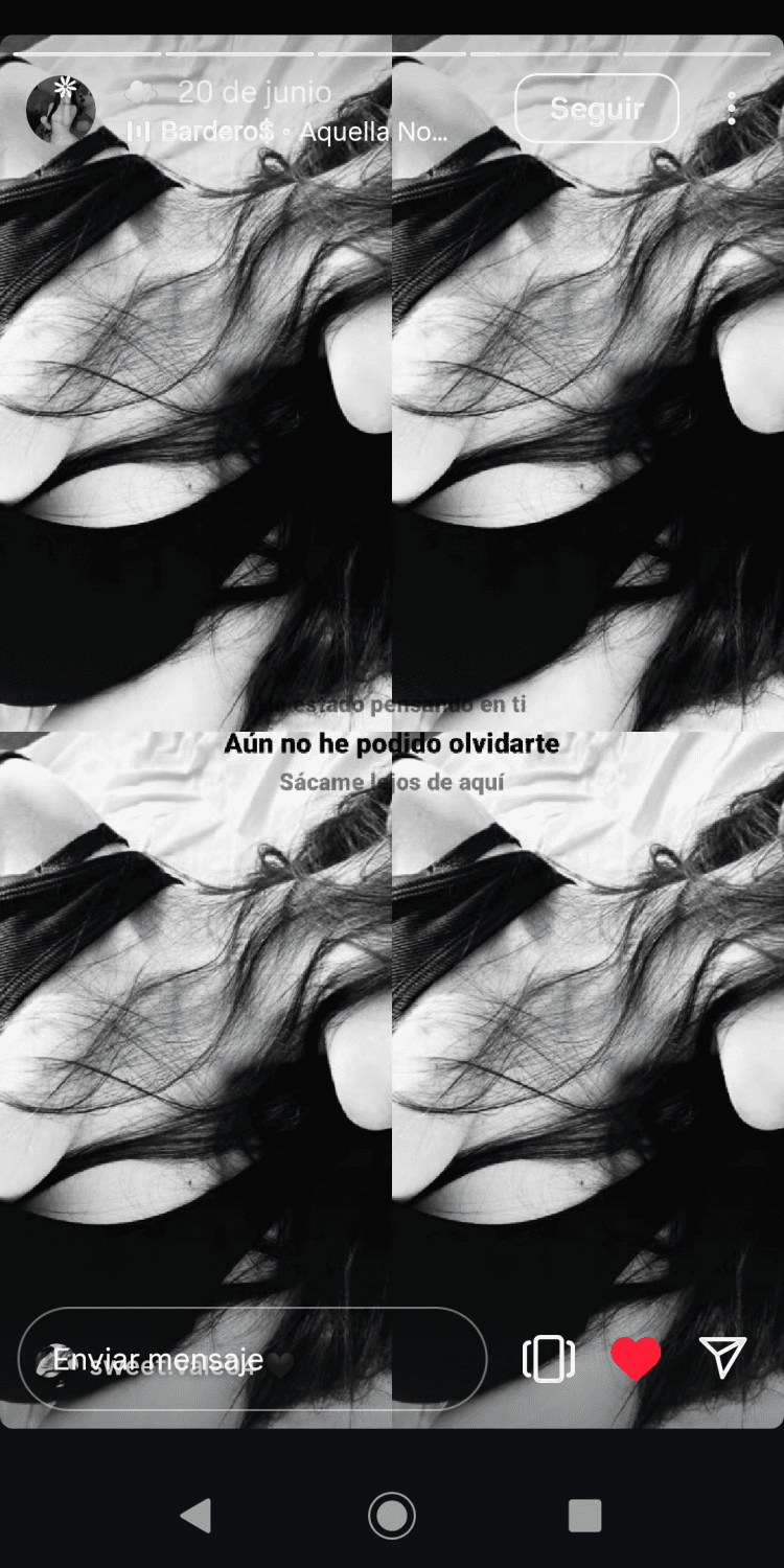 Putita cornuda de Instagram