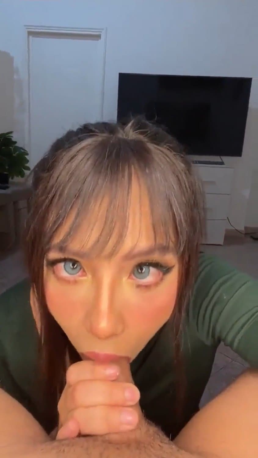 Kawaii ahegao deepthroat