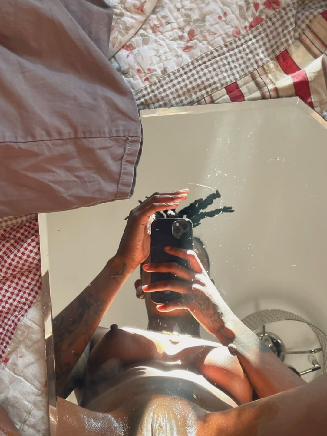 Black dyke stud ebony tomboy Tajee.