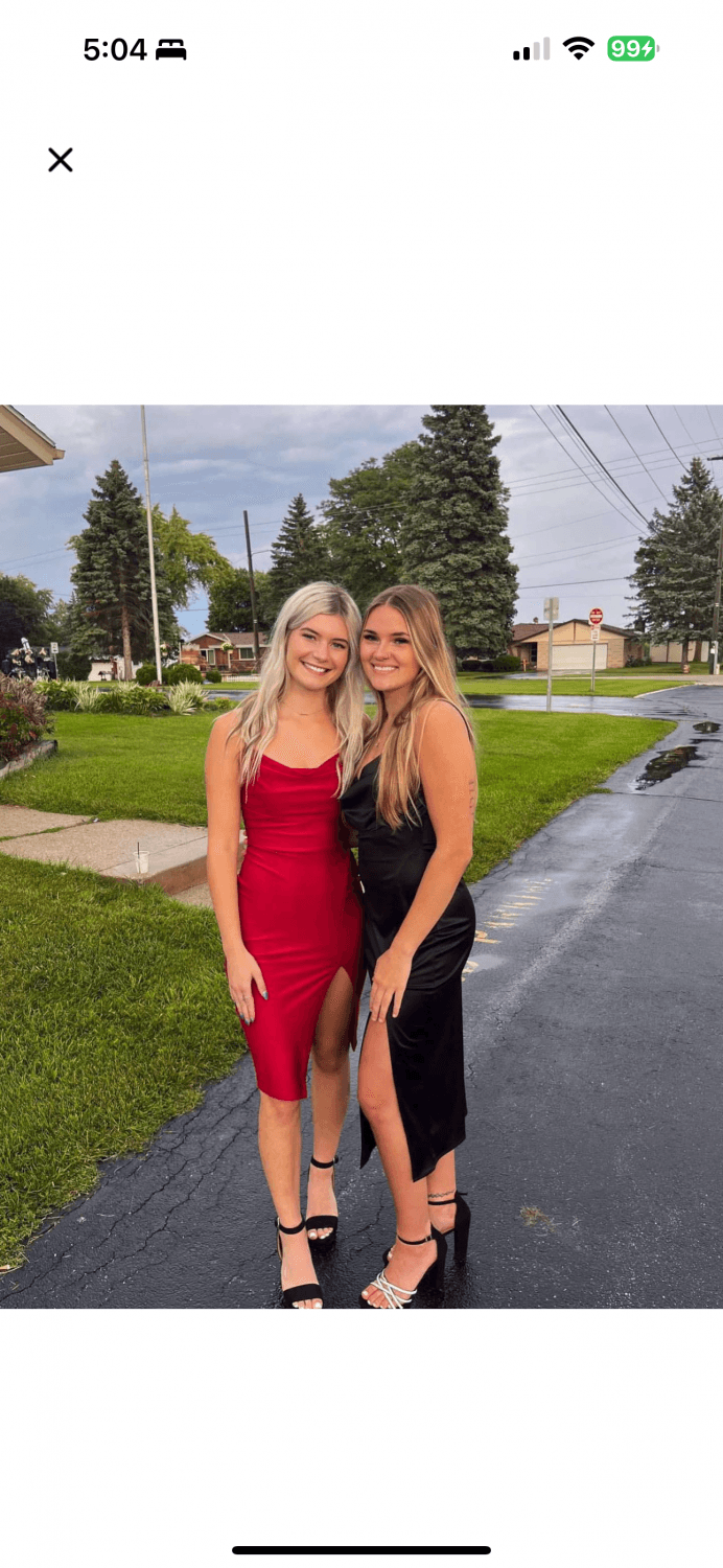 Hot Girls always go for the mean guys. Biker guy was making out with both of them as they strokedhim