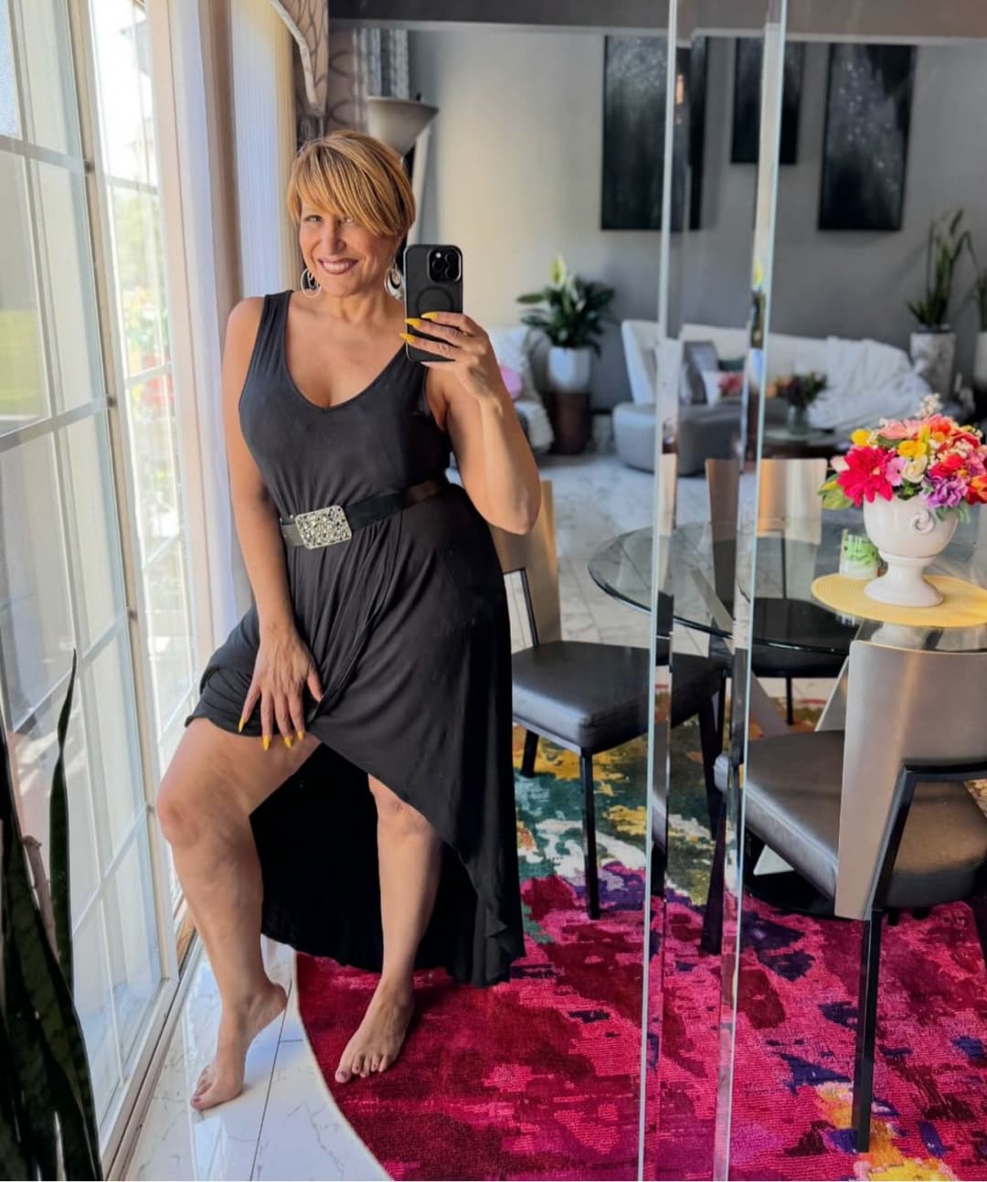 Thick Gilf flight attendant 3