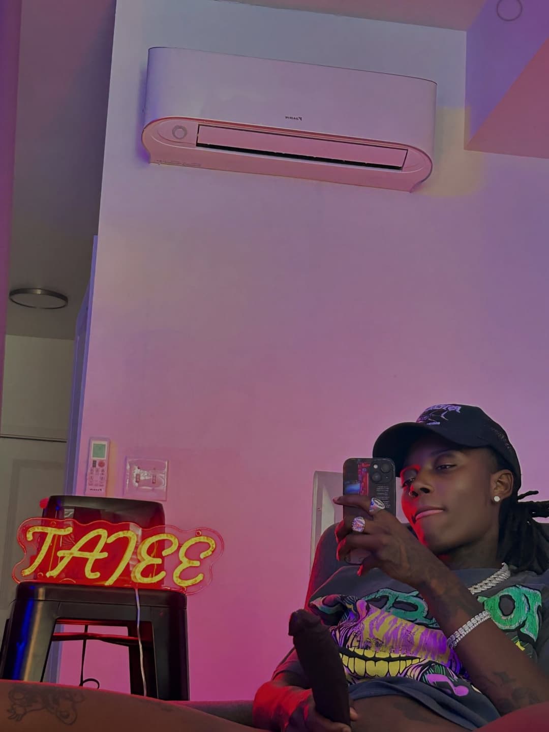 Black dyke stud ebony tomboy Tajee.