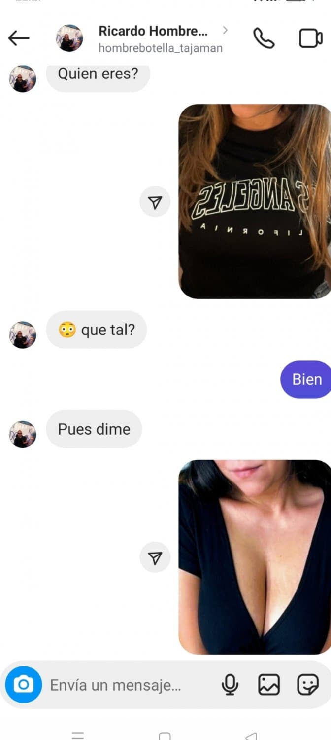 La exmujer de un amigo le escribe y el amigo se lo goza con la cerda (María Jesús Mata)