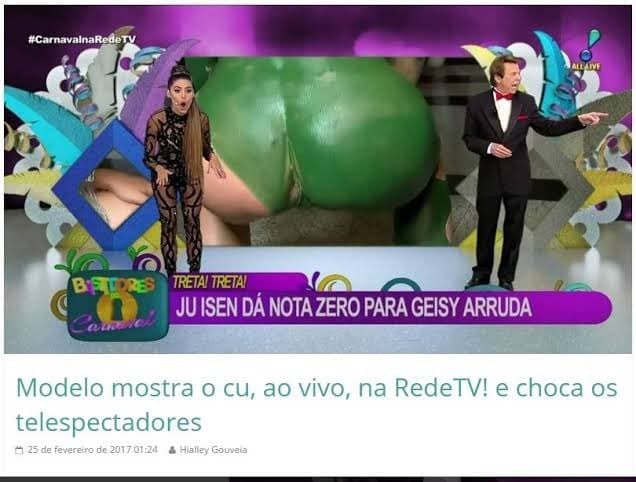 Cu verde no Carnaval da RedeTv