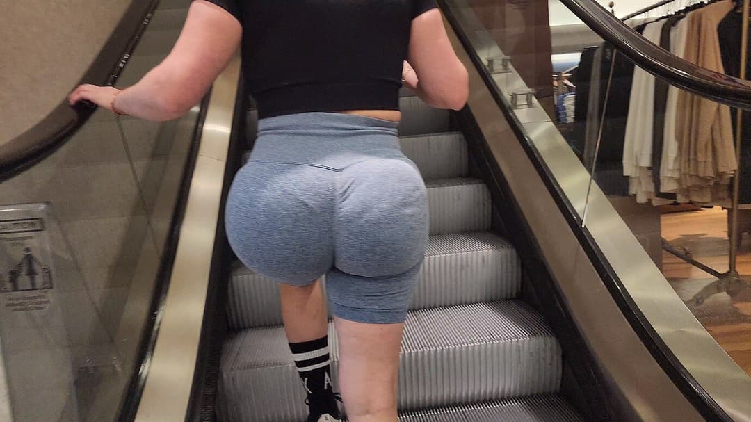 Big Puerto Rican Booty In Workout Shorts