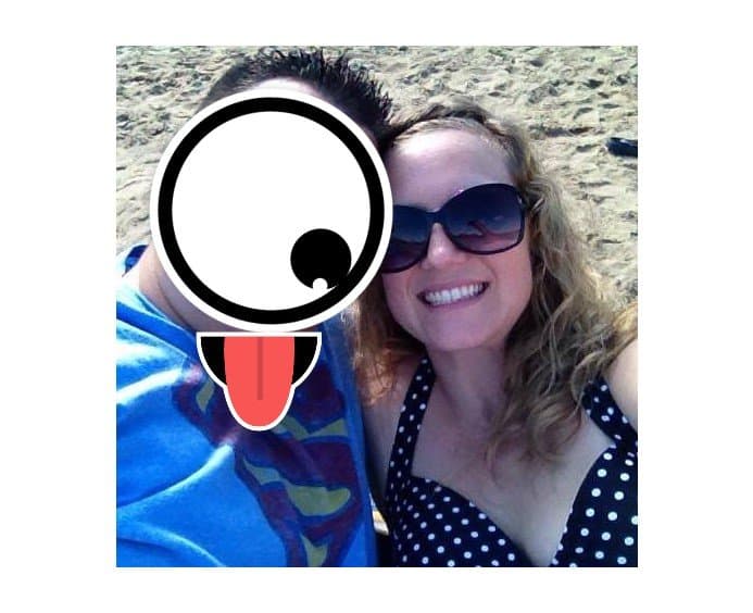 Shelley made sure to raise her shirt up long enough so that G G W could get a picture of her tits