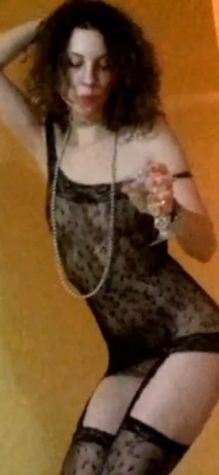 Hot dance from teen wife horny slut