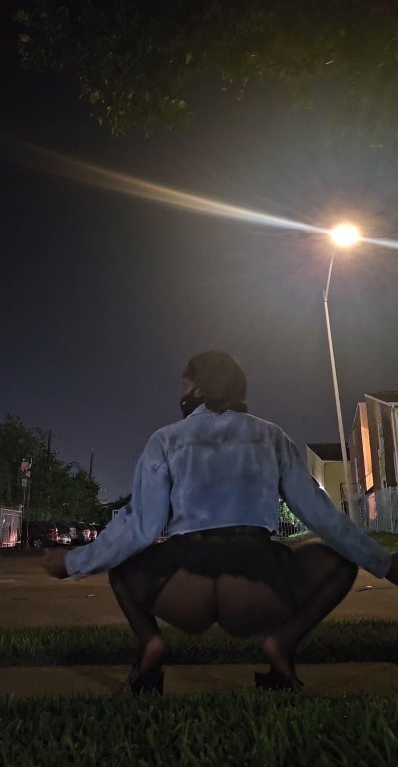 Sissy hoe working the corner