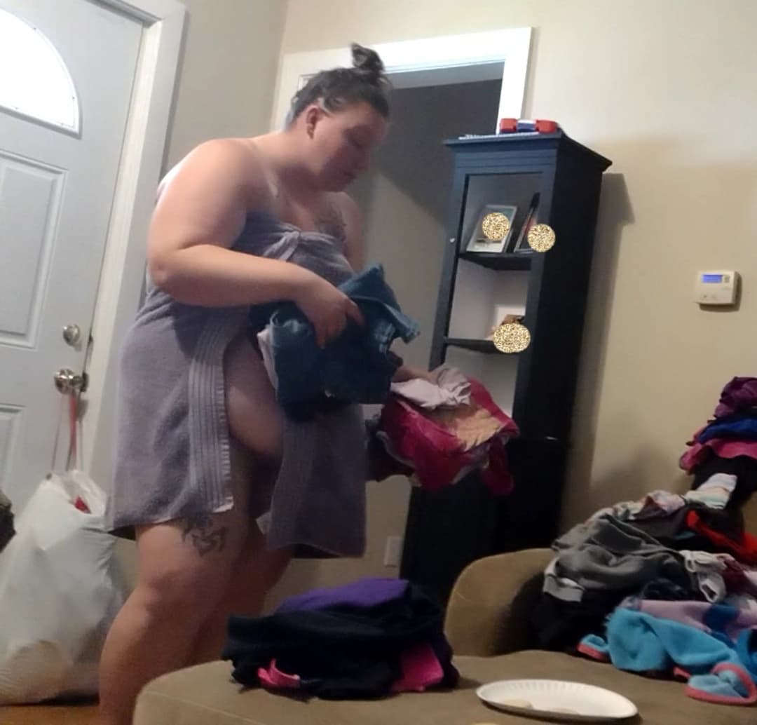 Bbw in a towel