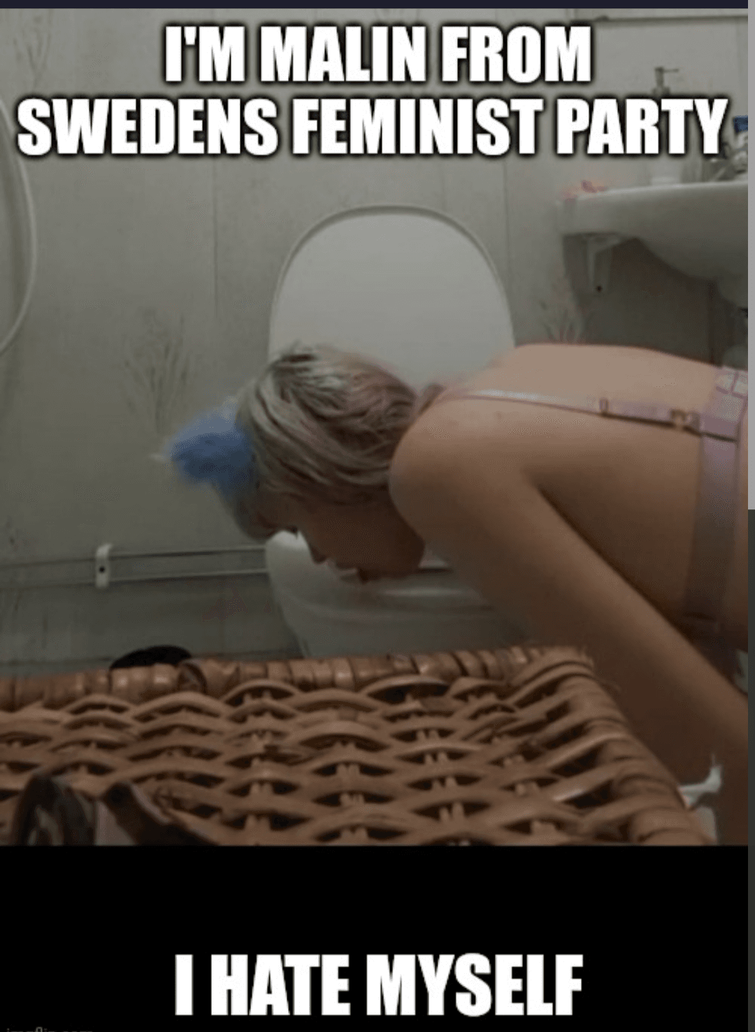 Im a disgrace for Swedens feminist party