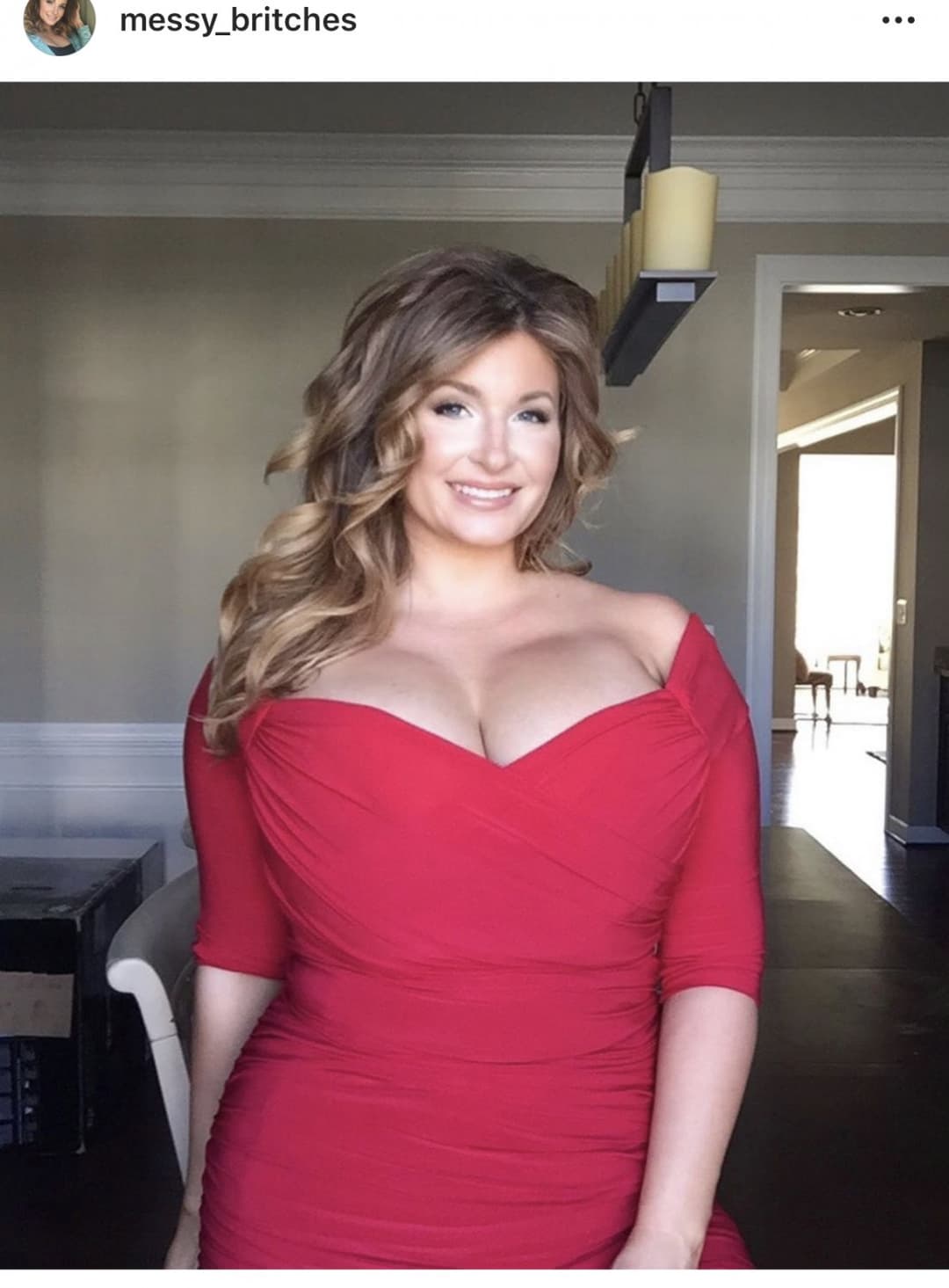 Gorgeous big titty babe (non nude)