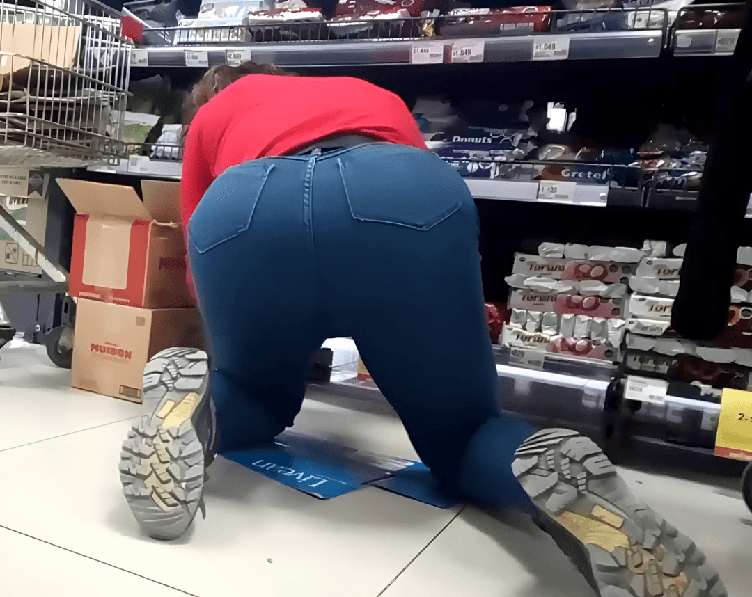 creepshot huge ass trans girl worker