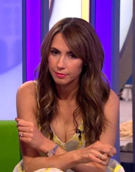 Busty TV presenter Alex Jones. Part 6.