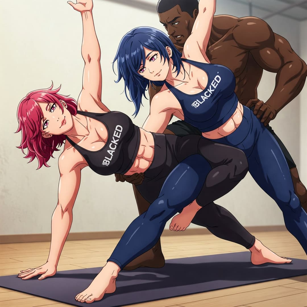 Gemini Ai generated, hentai, blacked