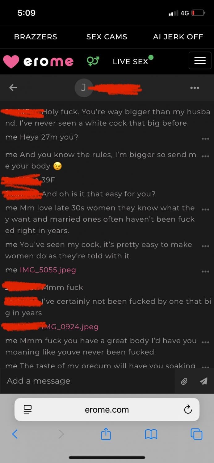 Click to view full size Cheating wife is a good girl for my huge cock kik dlongggg5 to cheat and play with a real man sluts