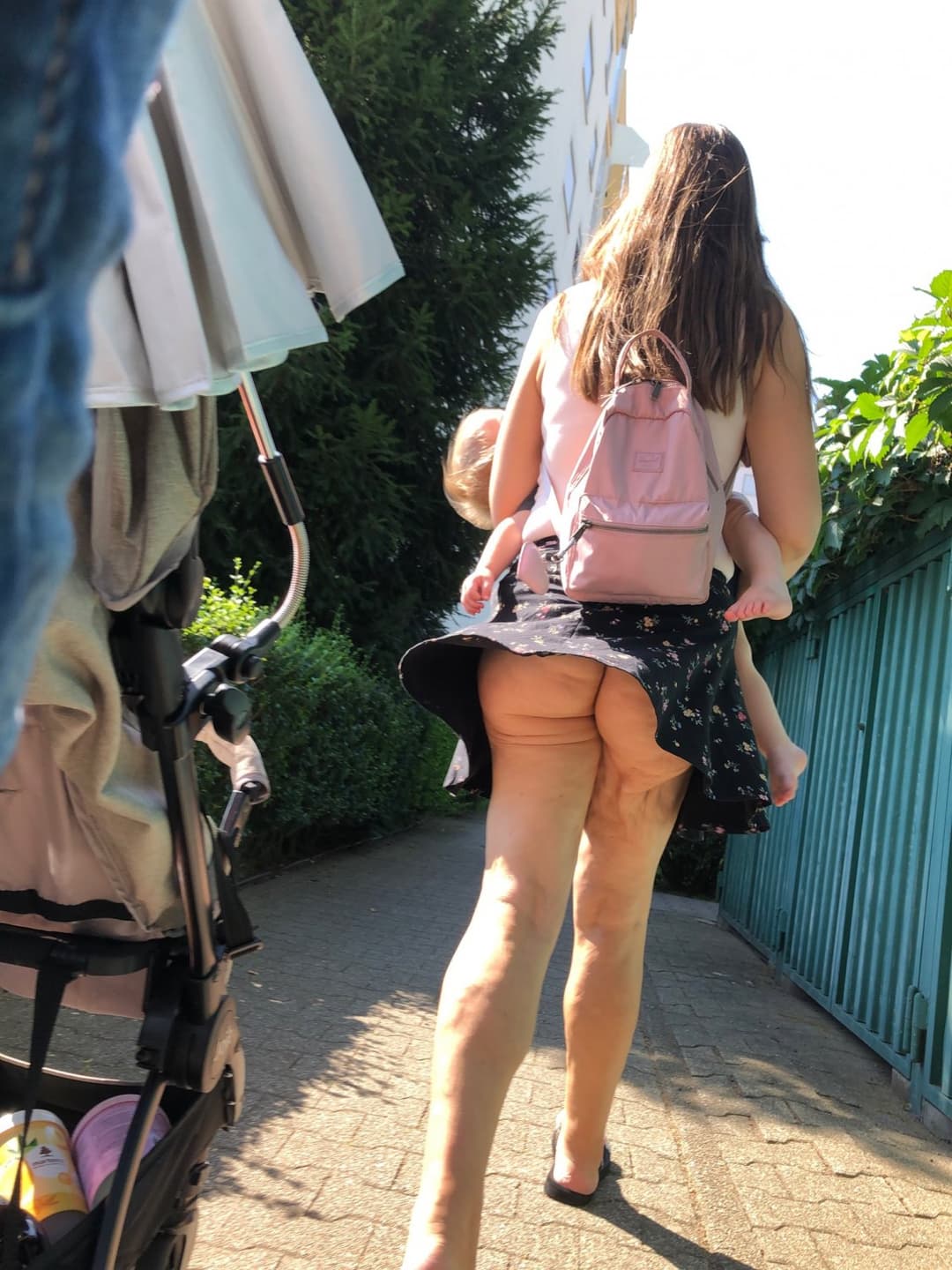 German exwife Hidden cam ass and cunt upskirt