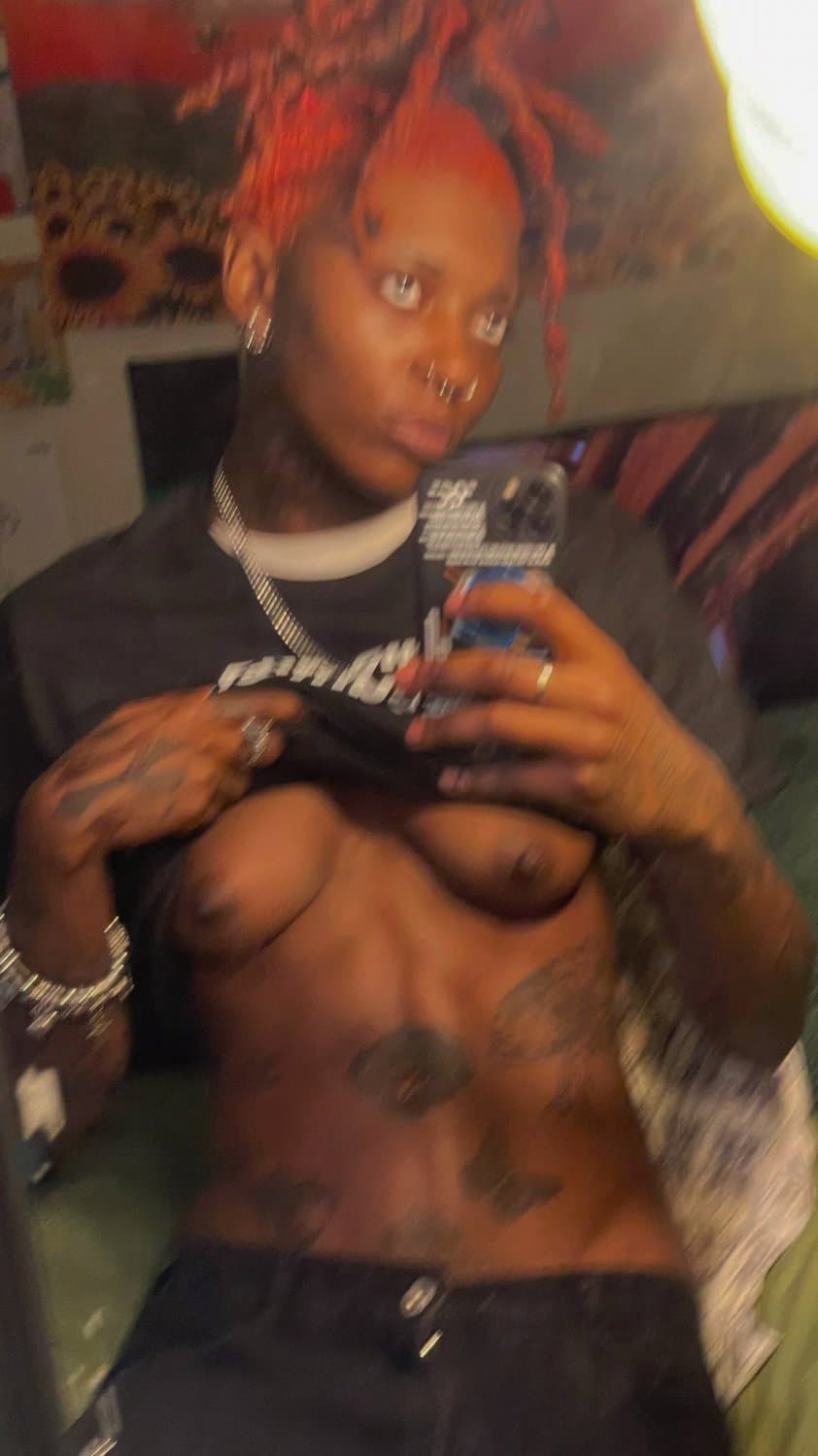 Black dyke stud ebony tomboy Tajee.