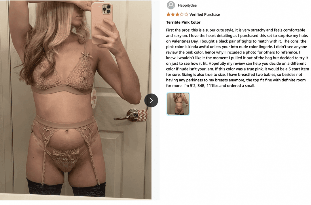Amateur Amazon Lingerie Reviews Vol. 3