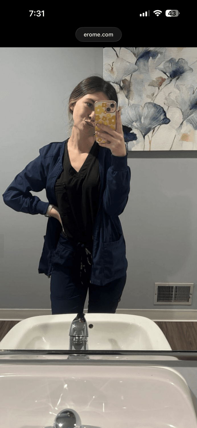 I want to know first hand how good a blowjob from her feels. I know she’s a bad nursing assistant