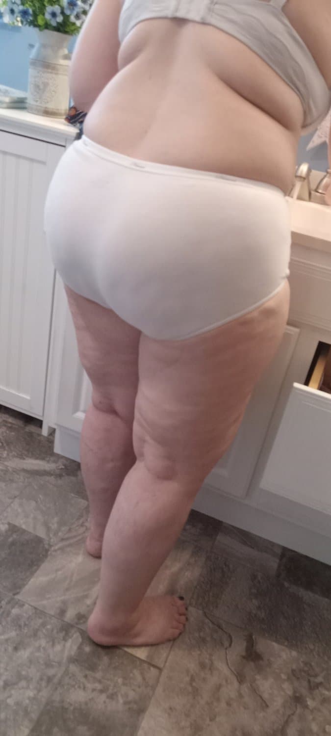 Bra and granny panties