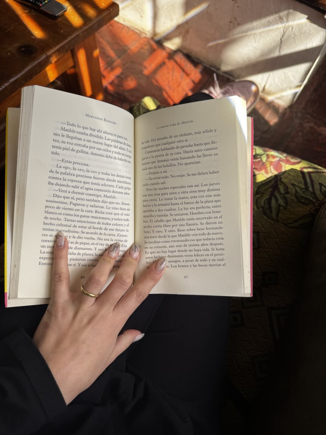 Lounging around enjoying a relaxing day