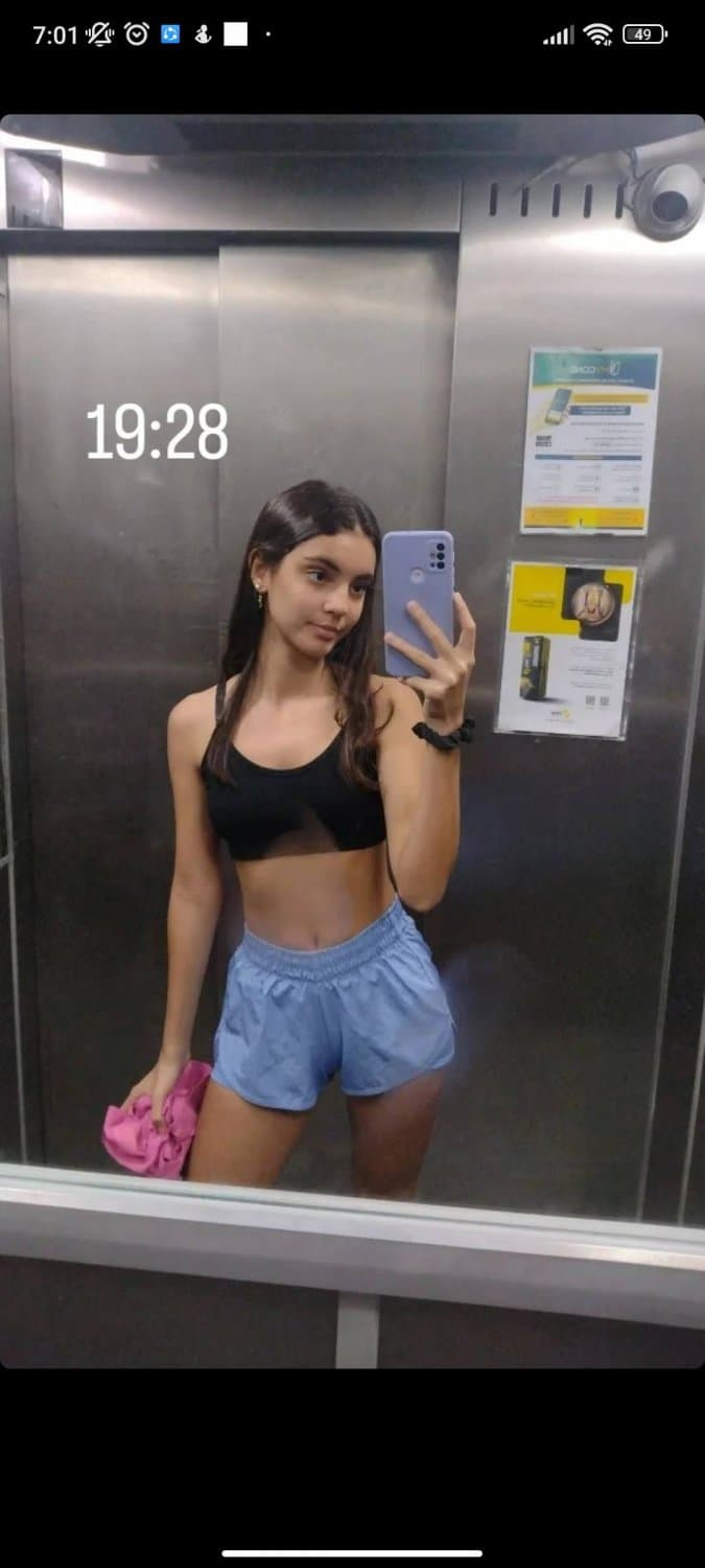 little latina bitch wants to be called names in the comments, thank her for more pics