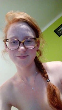 Nerdy Hairy Redhead Slut Lisa Loves Cock