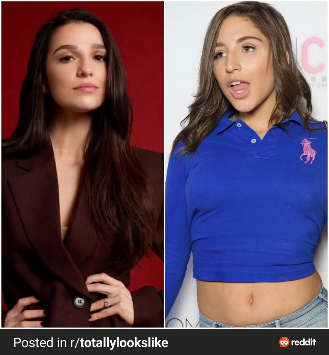 Is it just me or do Abella Danger and Marisa Abella look similar