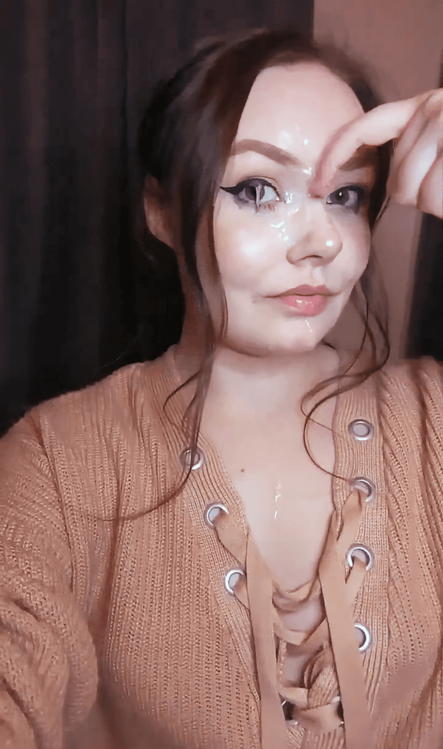 Cum catching hot Wives