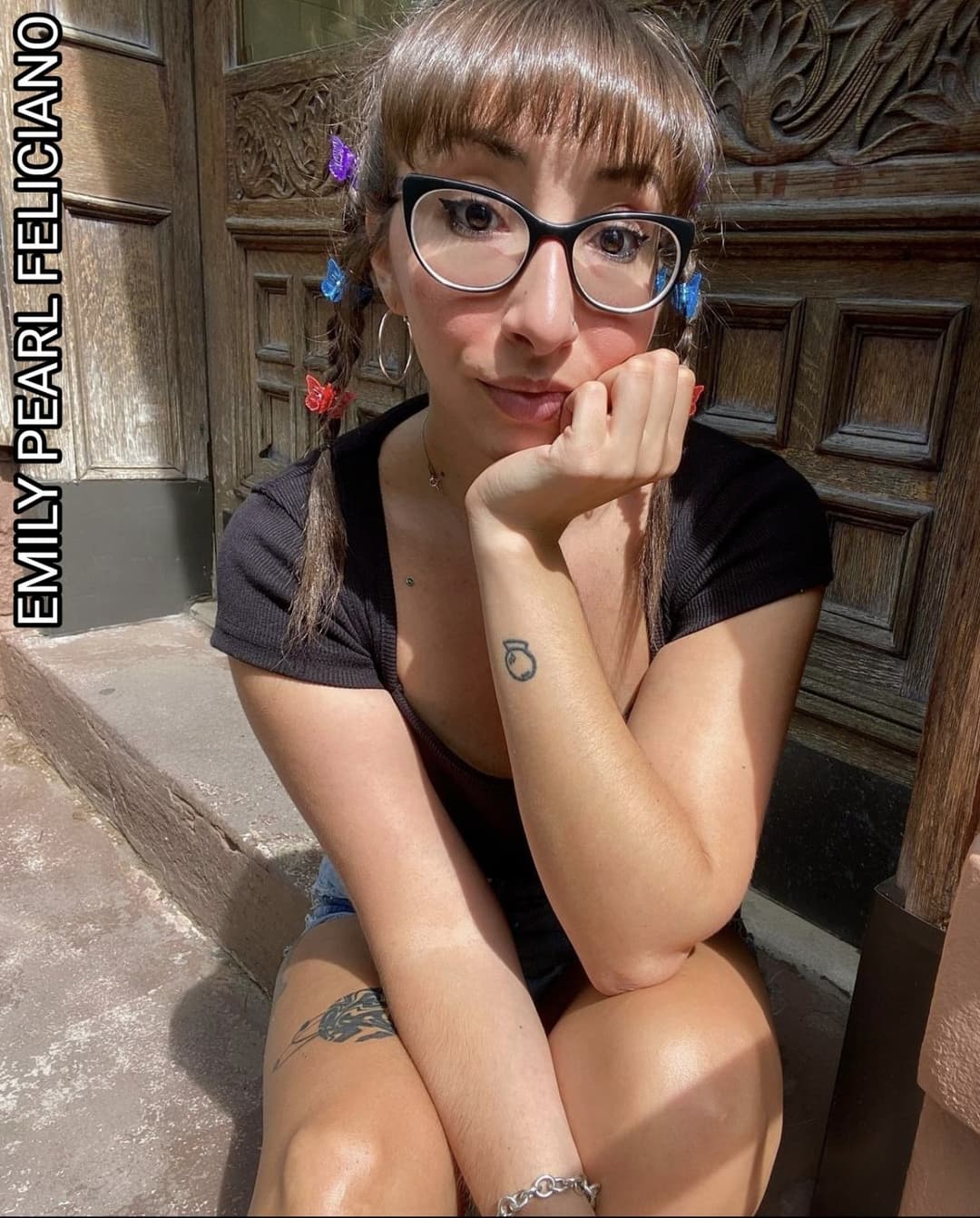 Click to view full size Operation Manager Emily F. nude in public